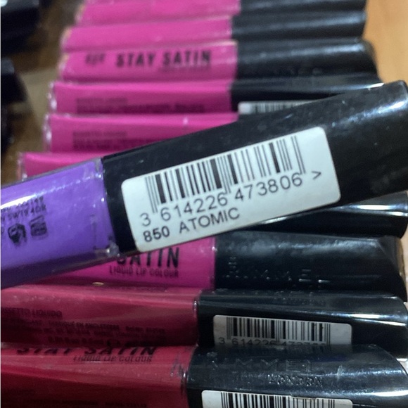 65x rimmel stay satin liquid‎ lip colour - Picture 6 of 7